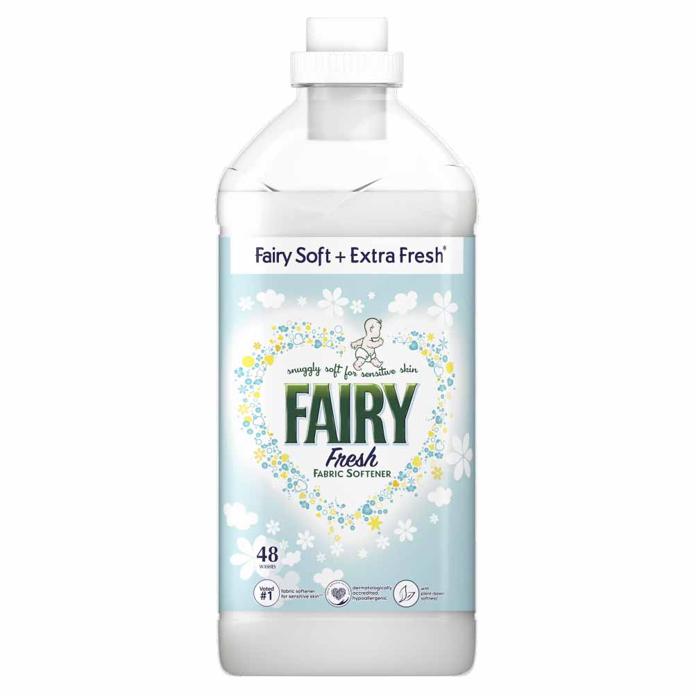 Fairy Fresh Fabric Conditioner 48 Washes 1.68L Image 1