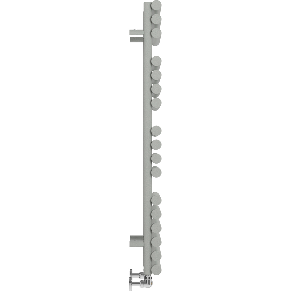 Terma Rolo Towel 2111BTU Salt n Pepper Heated Towel Rail 1085 x 520mm Image 4