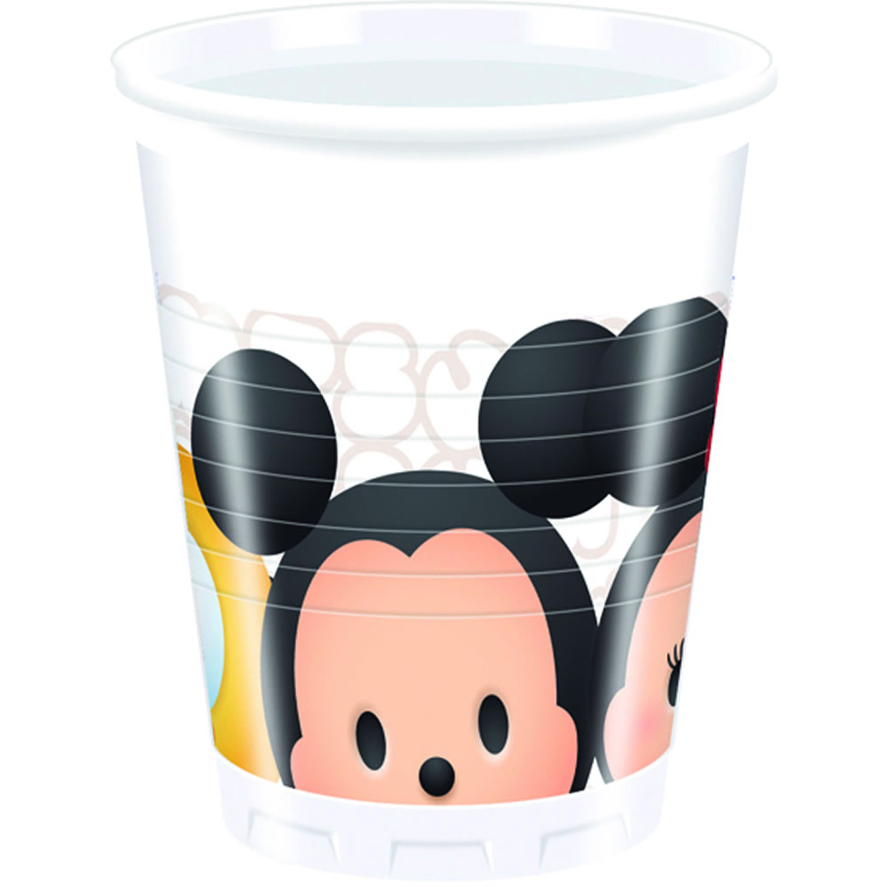Disney Tsum Tsum Plastic Party Cups 8pk Image