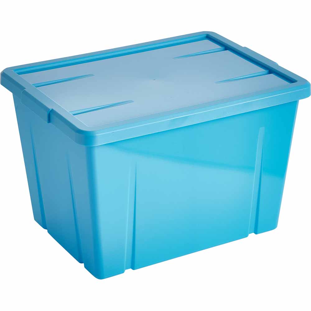 Wilko Teal Storage Box 20L Image 1