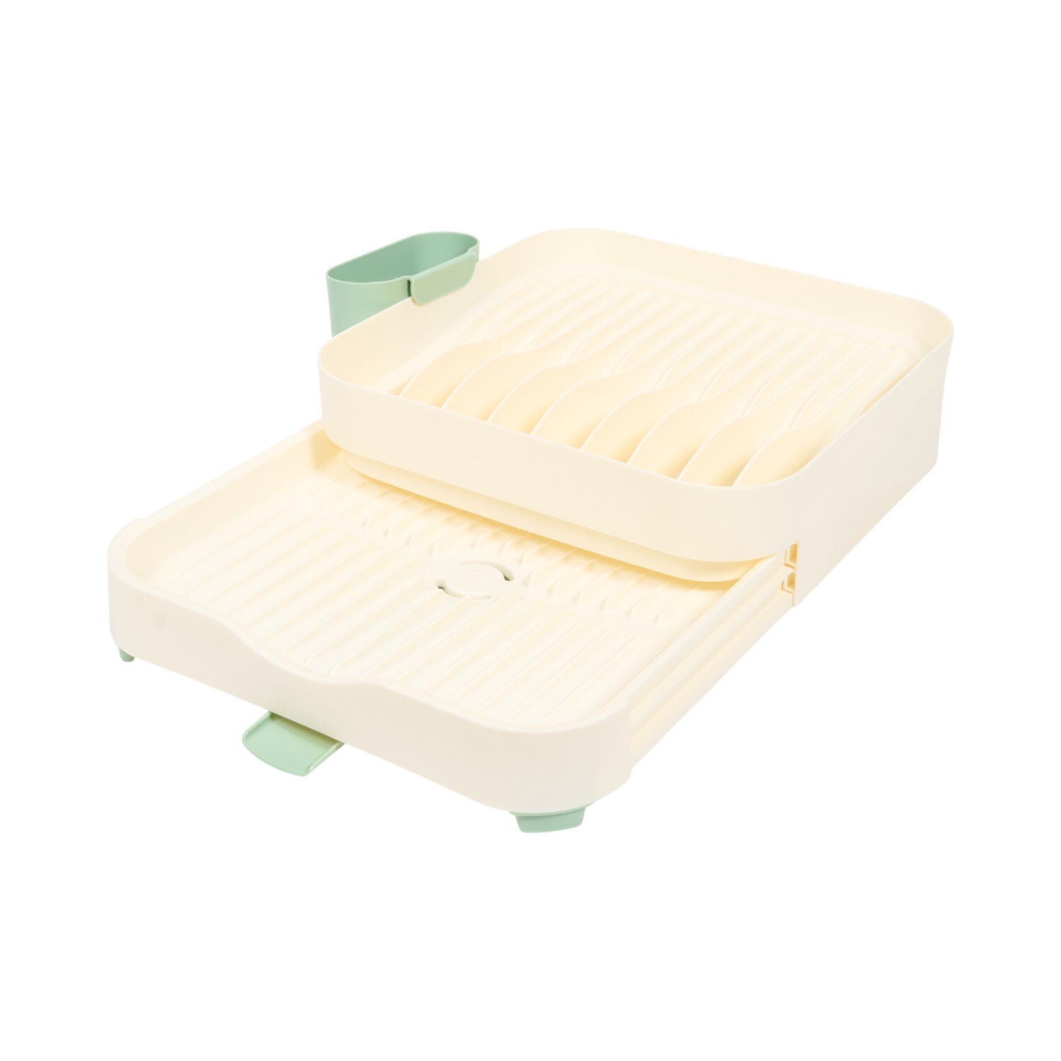 Kitchen Master Expanding Dish Rack Cream Image 6