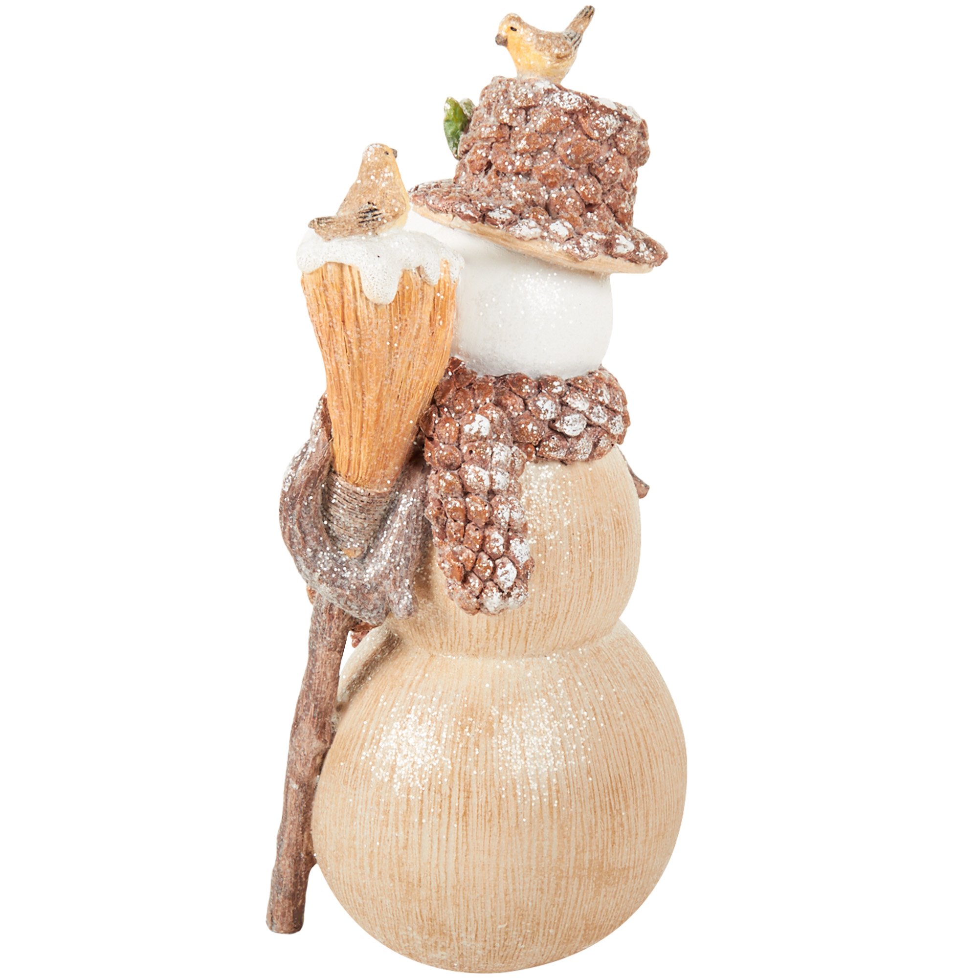 Woodland Snowman Decoration - Natural Image 6