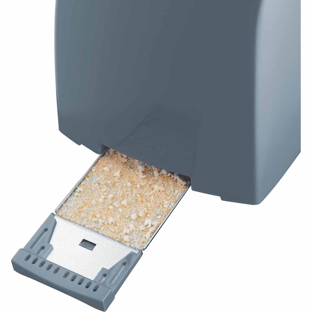 Russel Hobbs Grey Textures 2 Slice Toaster Wilko