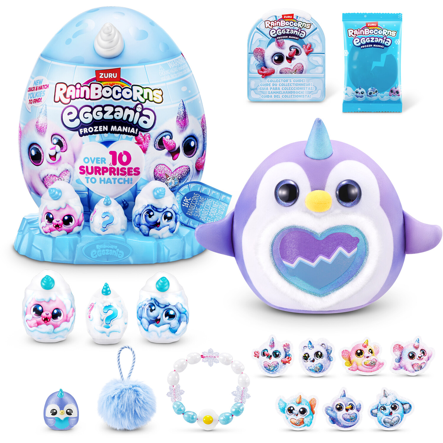 Rainbocorns Eggzania Frozen Mania Toy Image 3