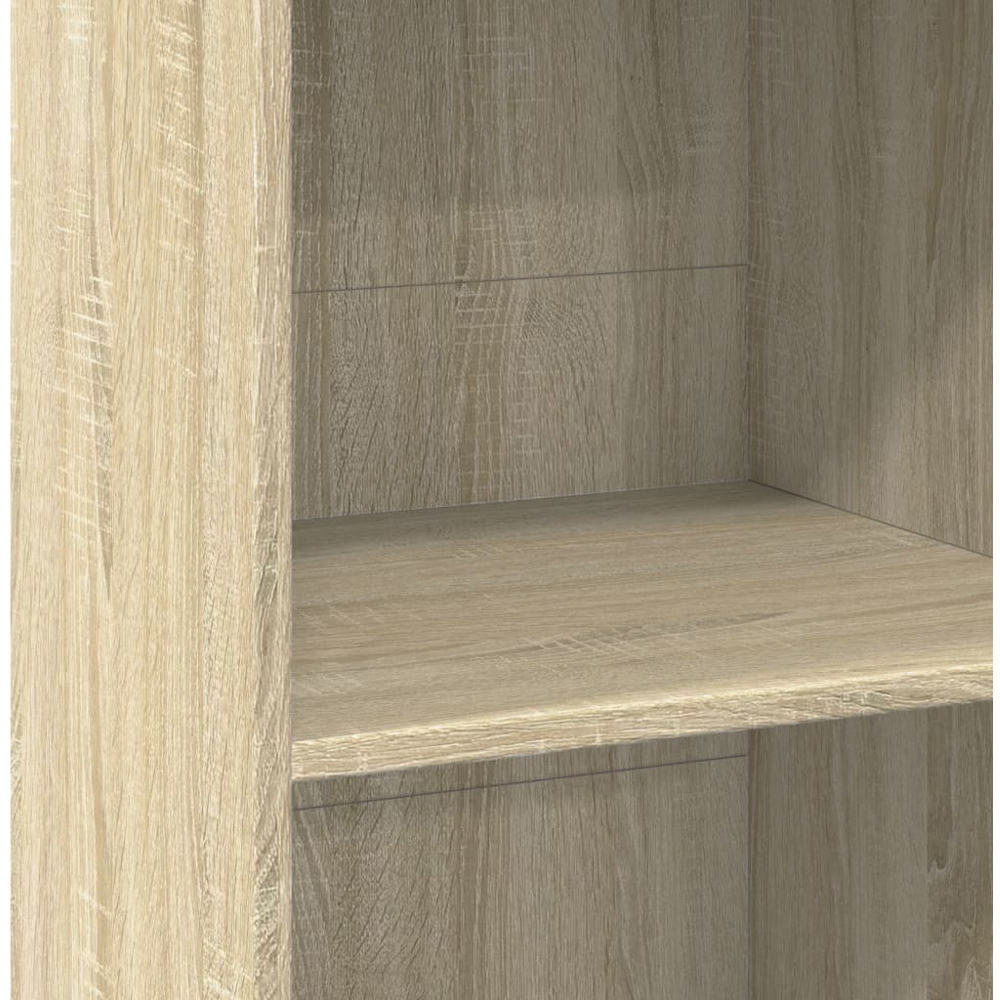 vidaXL 4 Shelf Sonoma Oak Highboard Image 7