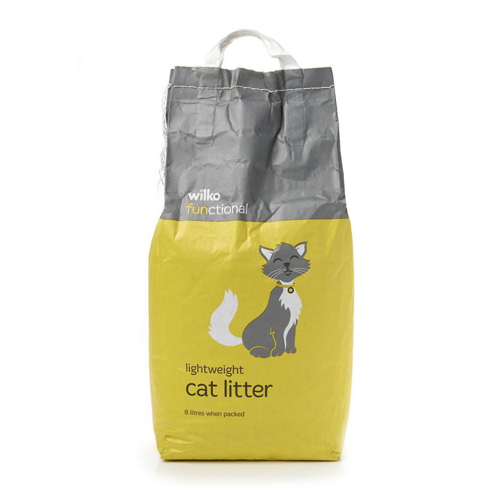 Wilko Functional Cat Litter 8L Image