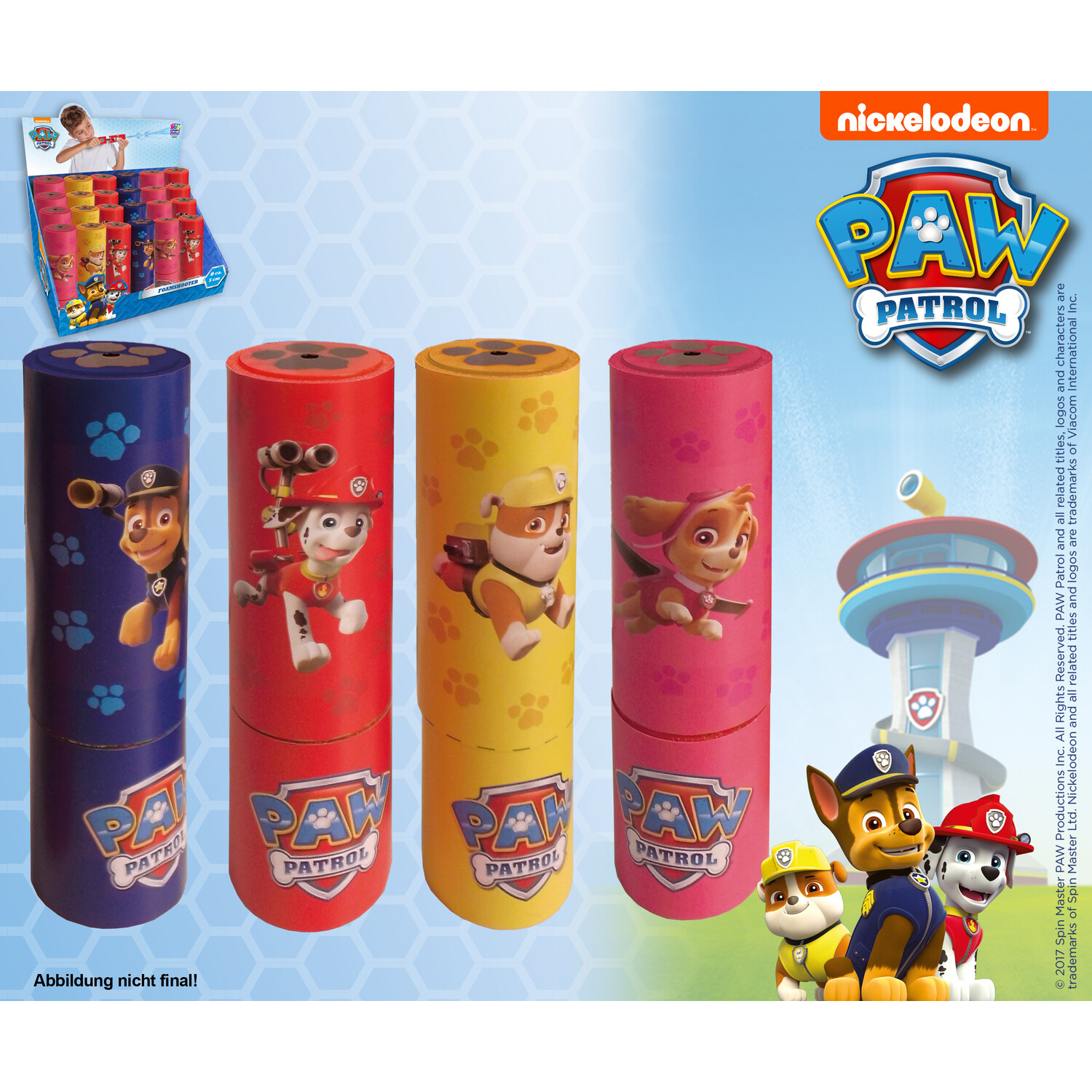 Paw Patrol Water Foam Shooter Image