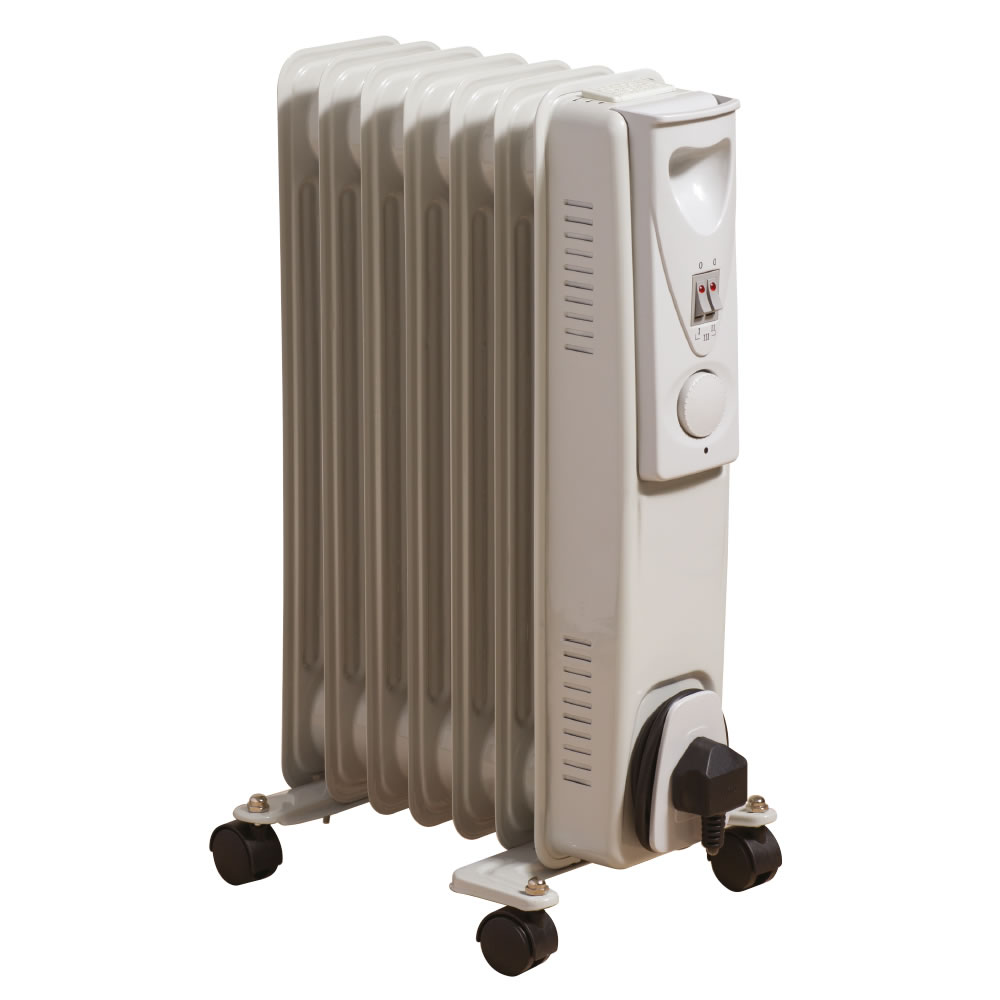 Daewoo Oil Heater 1500W Image 1