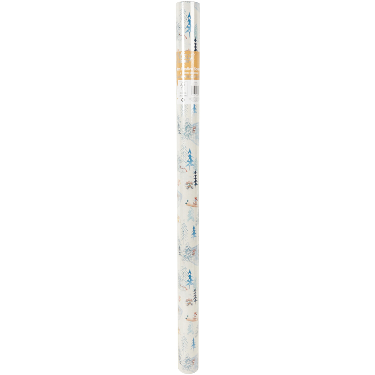 Festive Scene Gift Wrap 4m Image 7