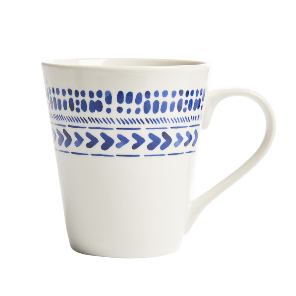 Wilko Mediterranean Style Mug Image 1