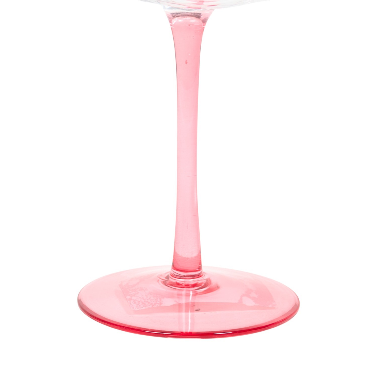 Heart Shape Champagne Coupe Pink Image 5