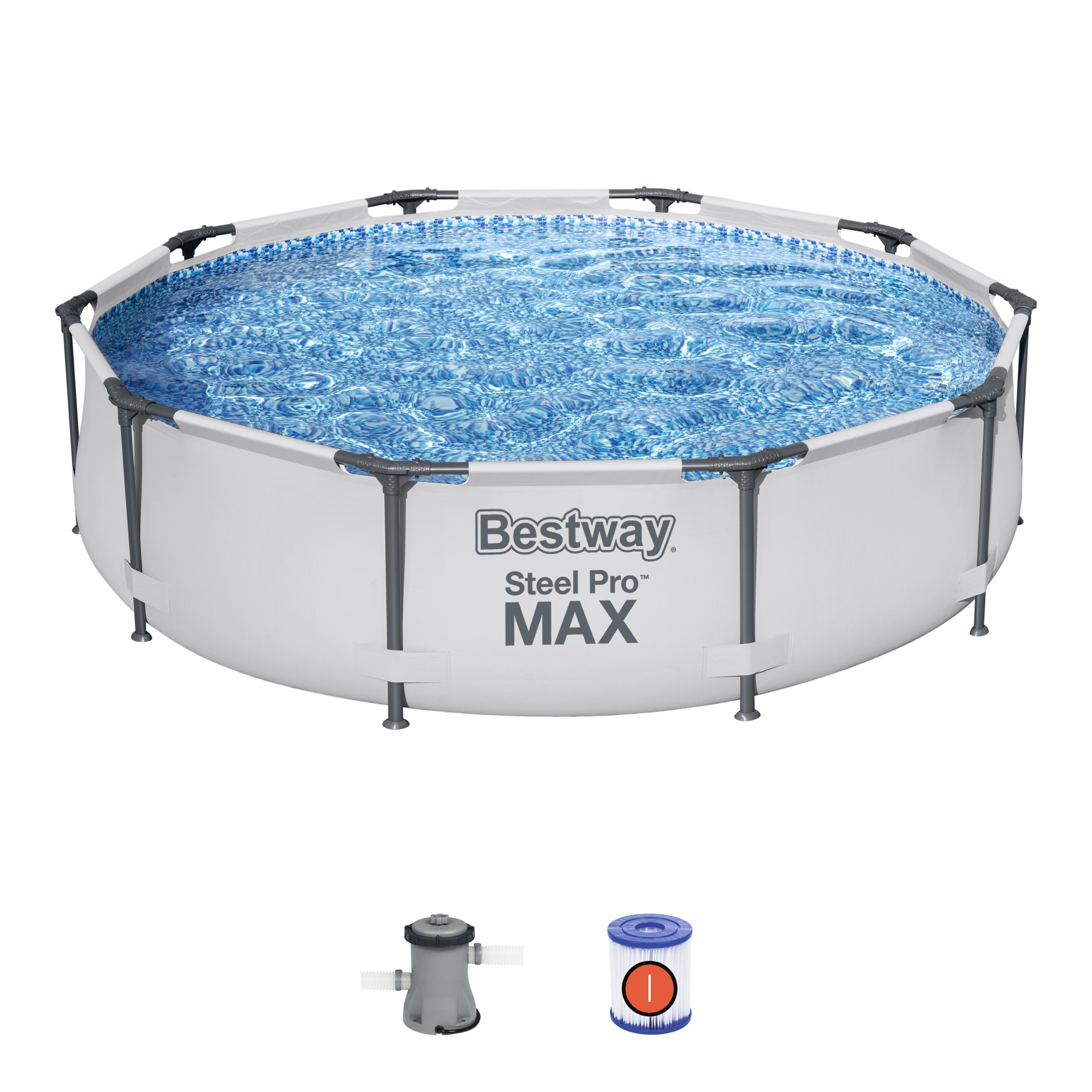 Bestway 10ft x 30in Steel Pro Frame Pool Image 5