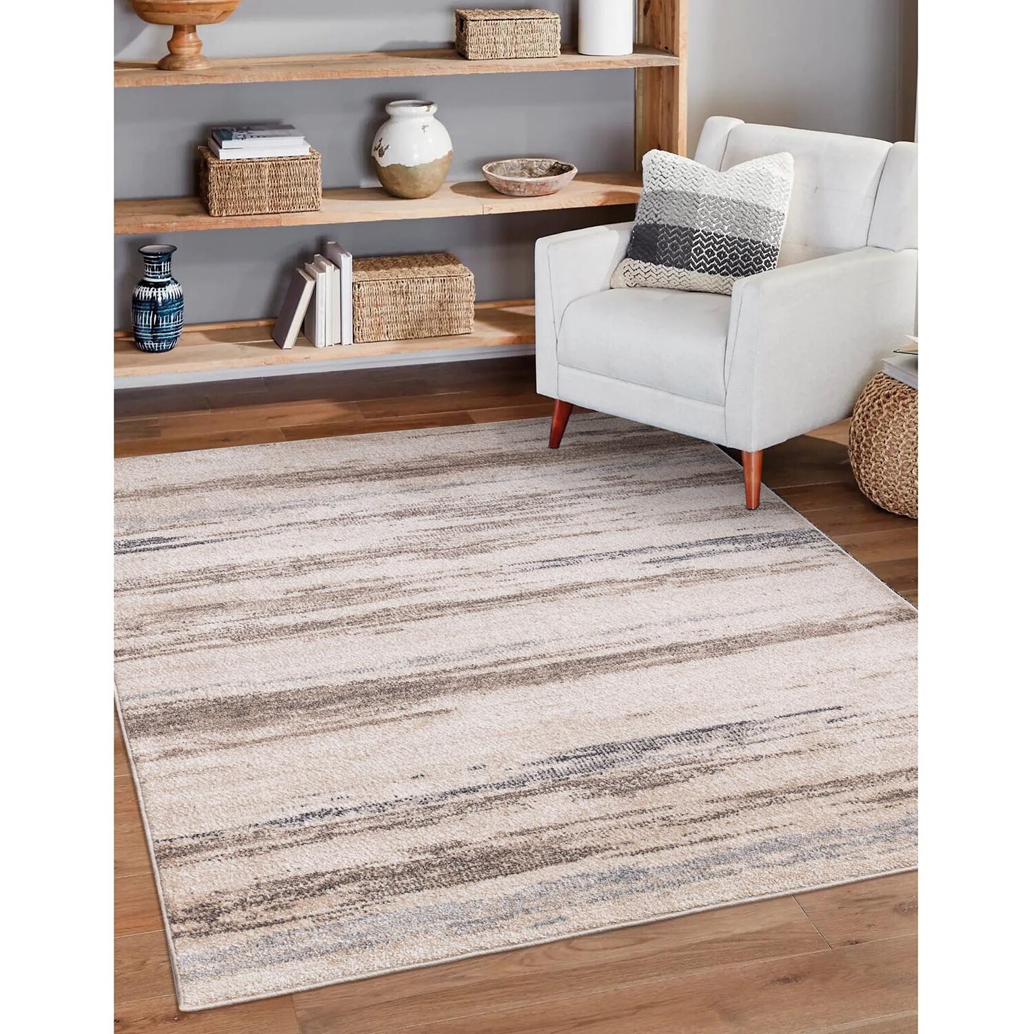 Natural Textured Rug 160cm Image 2