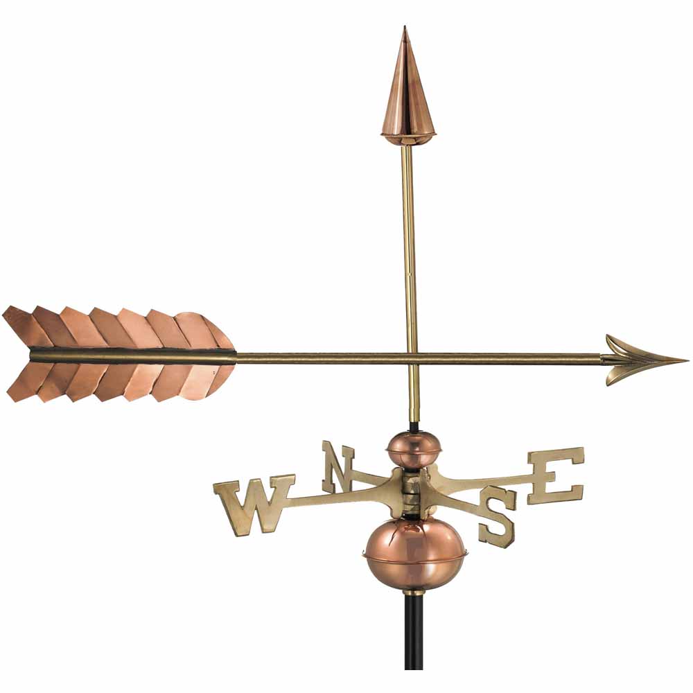 Espira Arrow Farmhouse Copper Weathervane Image 1