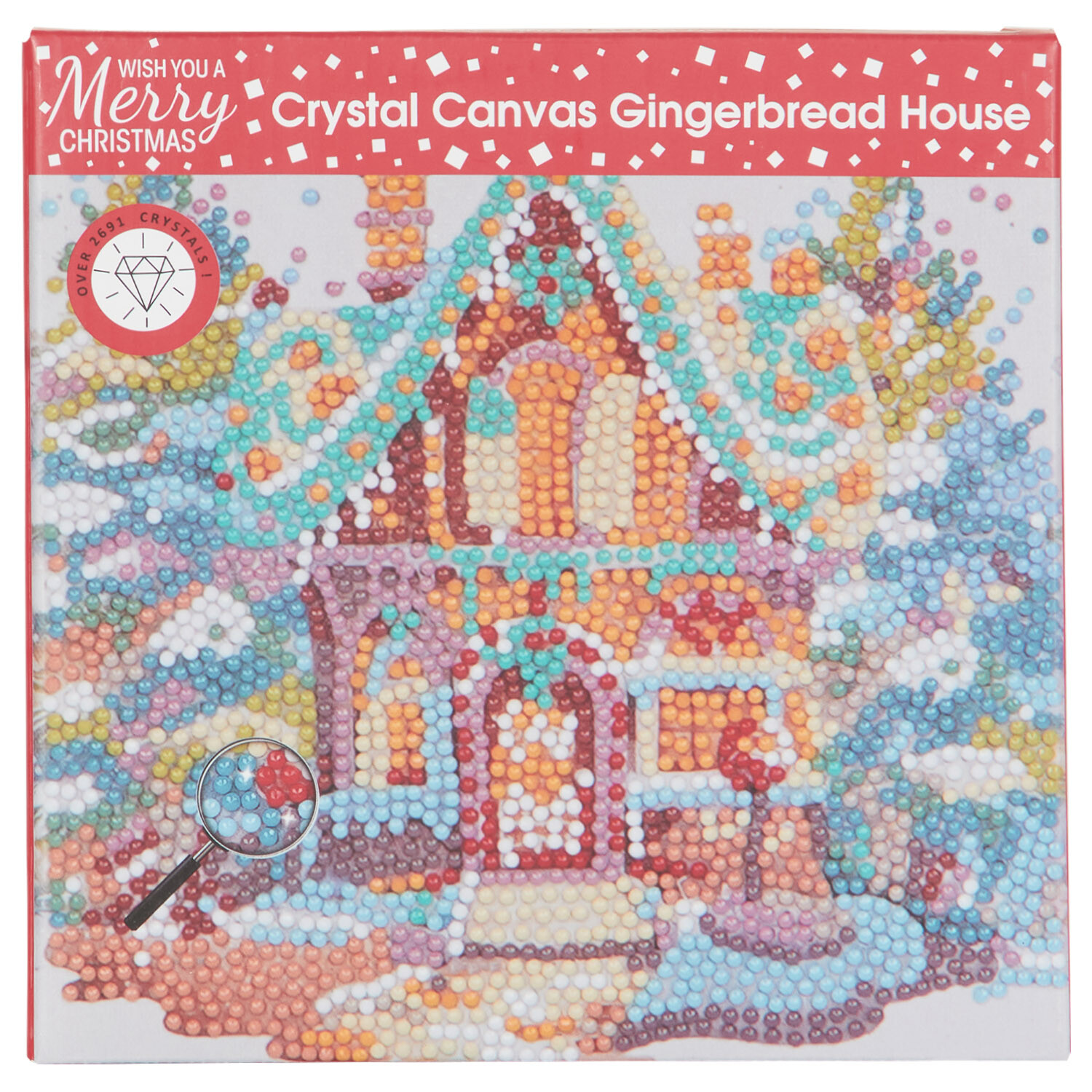 Crystal Canvas Gingerbread House Image 1