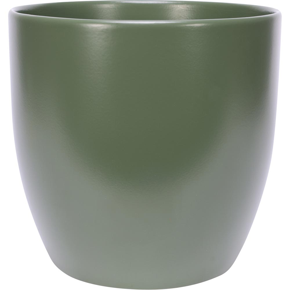 Wilko Moss Green Indoor Planter 19cm Image