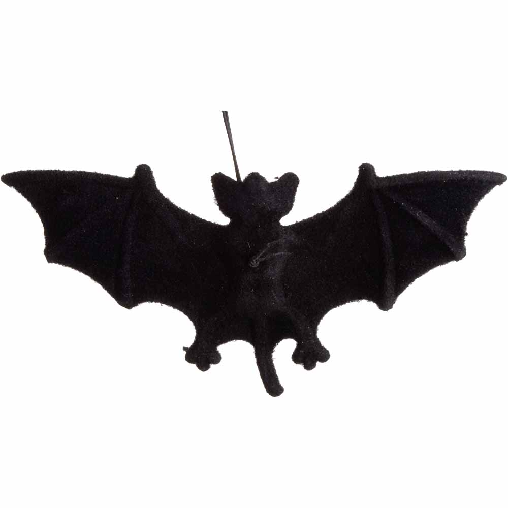 Wilko Halloween Hanging Bats 6 Pack Image 1
