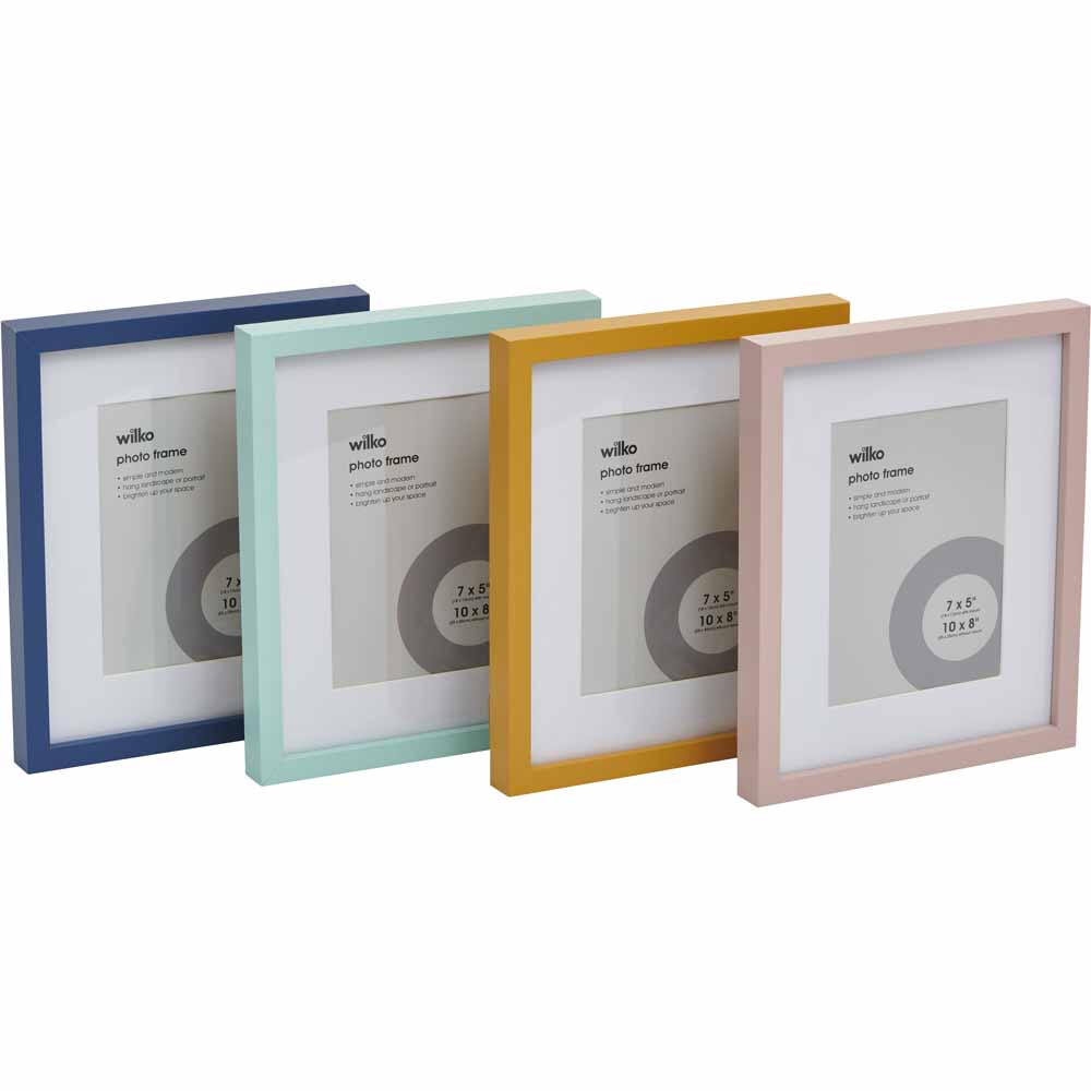 Wilko Ochre Photo Frame 10 x 8 Inch Wilko