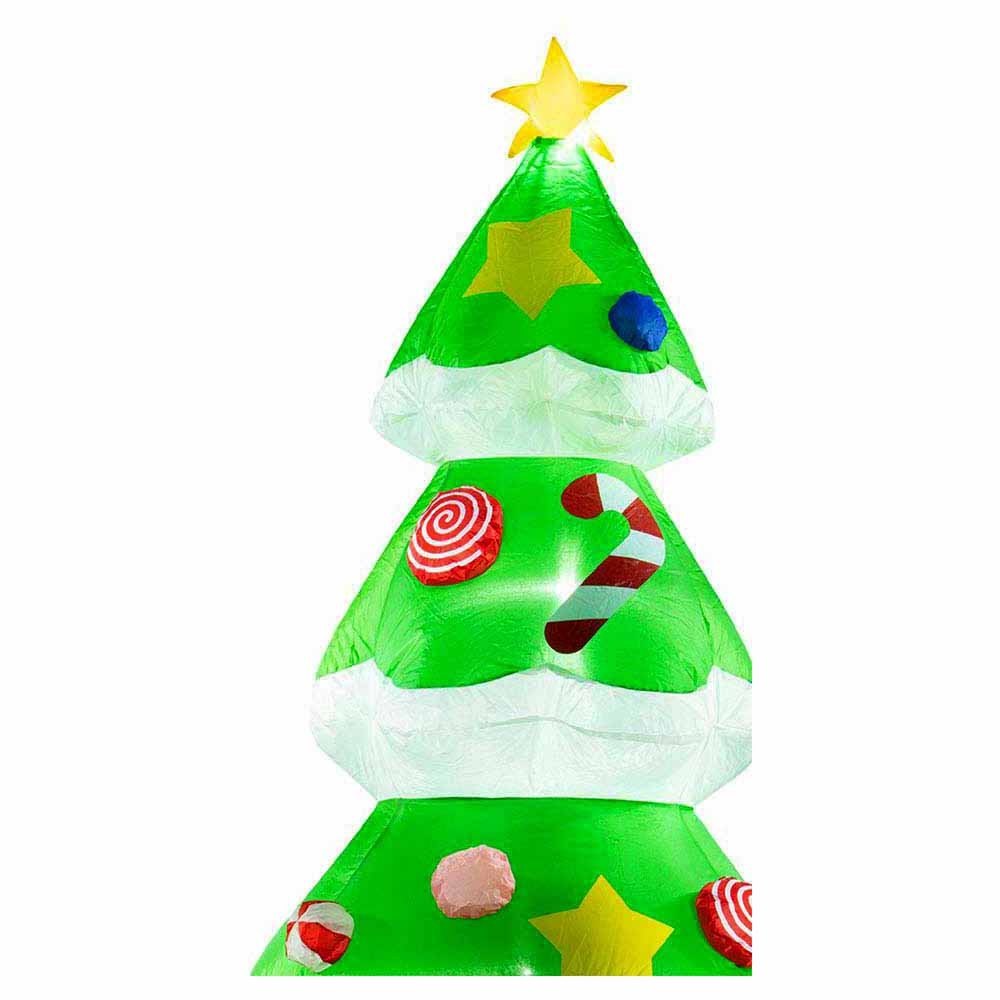Wilko 6ft Festive Inflatable Tree and Gifts Christmas Decoration Image 2