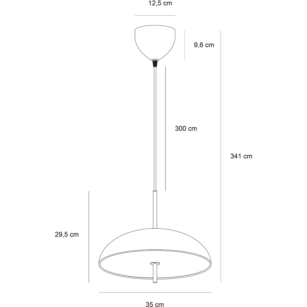 Nordlux Versale 35 Black Pendant Light Image 3