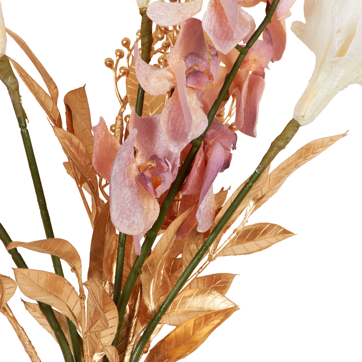 Velvet Lily and Orchid Bouquet - Multicolour Image 4