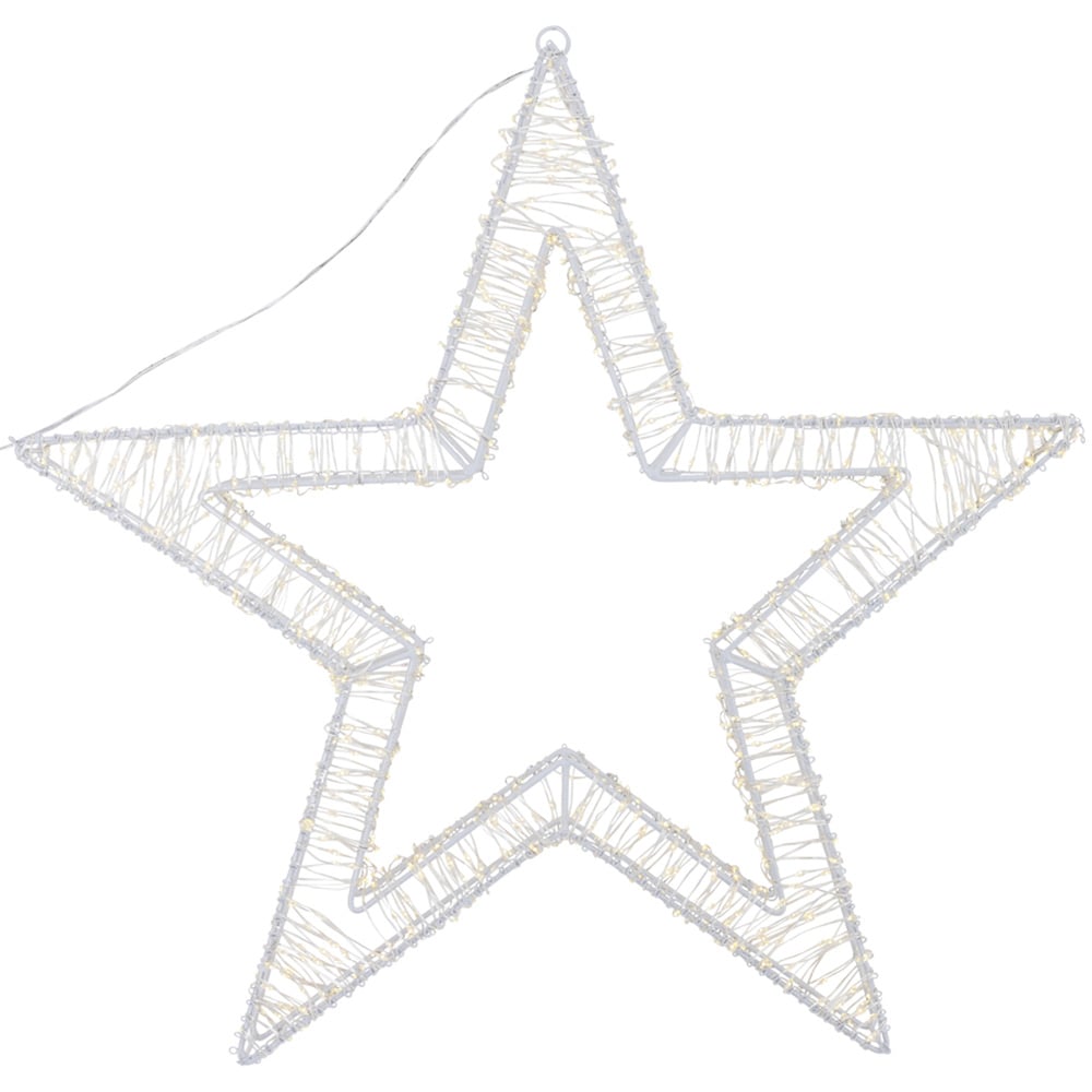 Charles Bentley Light Up Christmas Star 50cm Image 2