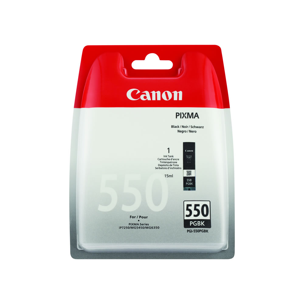Canon PGI-550 Black Ink Cartridge Image