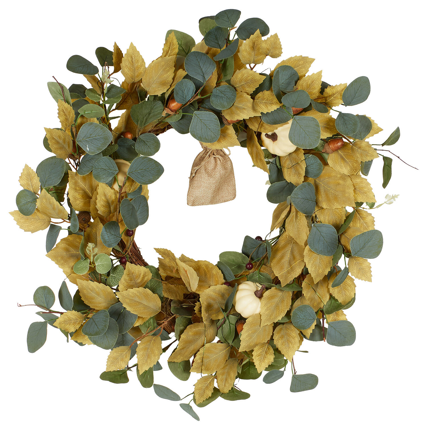 Autumnal Enchanted LED Wreath Multicolour Image 1