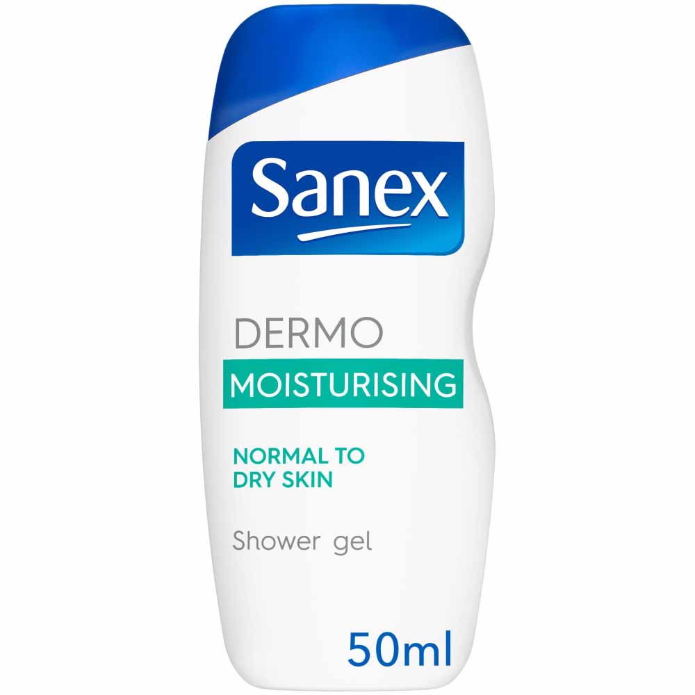 Sanex Moisturising Shower Gel 50ml Image 1