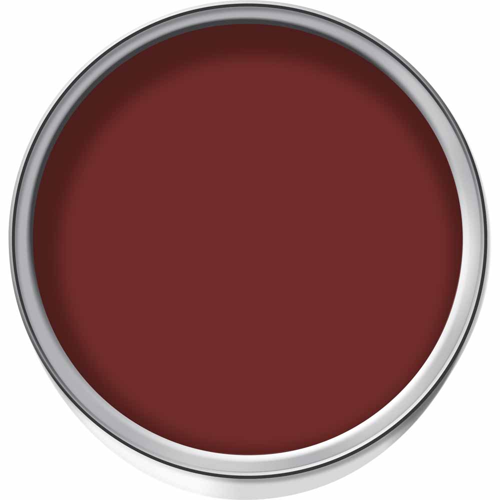 Wilko Ruby Ring Emulsion Paint Tester Pot 75ml Image 2