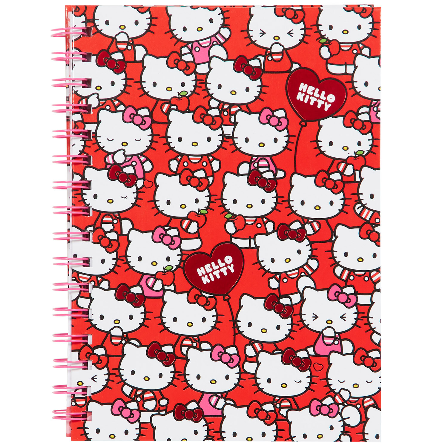 Hello Kitty Notebook A5 - Red Image 1