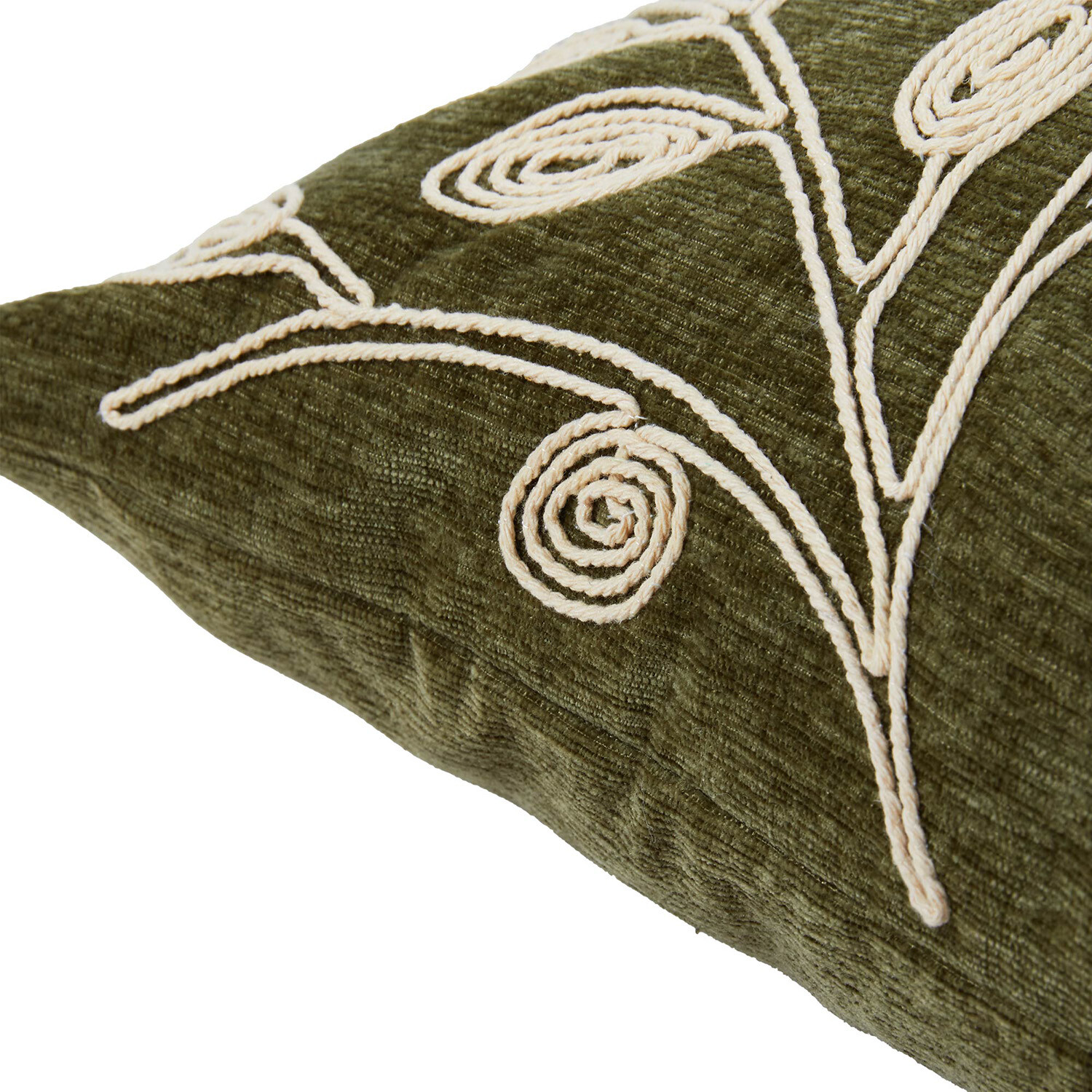 Divante Bracken Cushion - Green Image 4