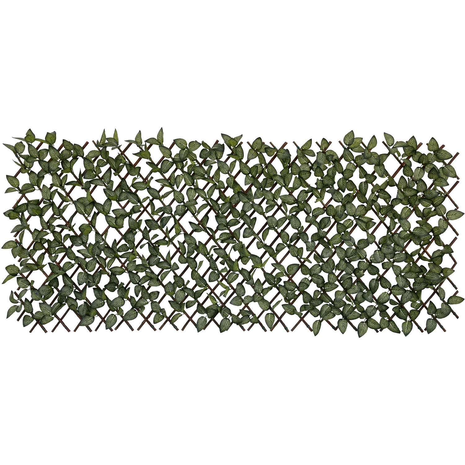Expandable Green Leaf Trellis Green Image 1