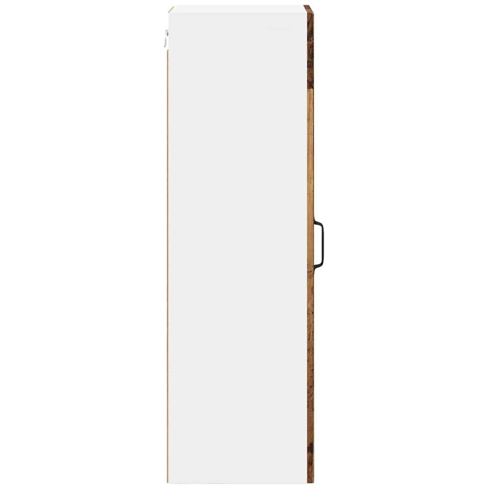 vidaXL Single Door Old Wood Kitchen Wall Cabinet Image 6