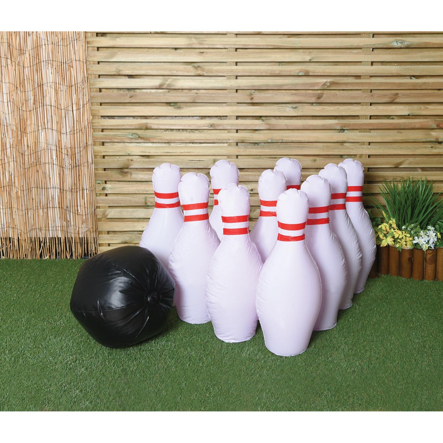 Inflatable Bowling Set - White Image 2