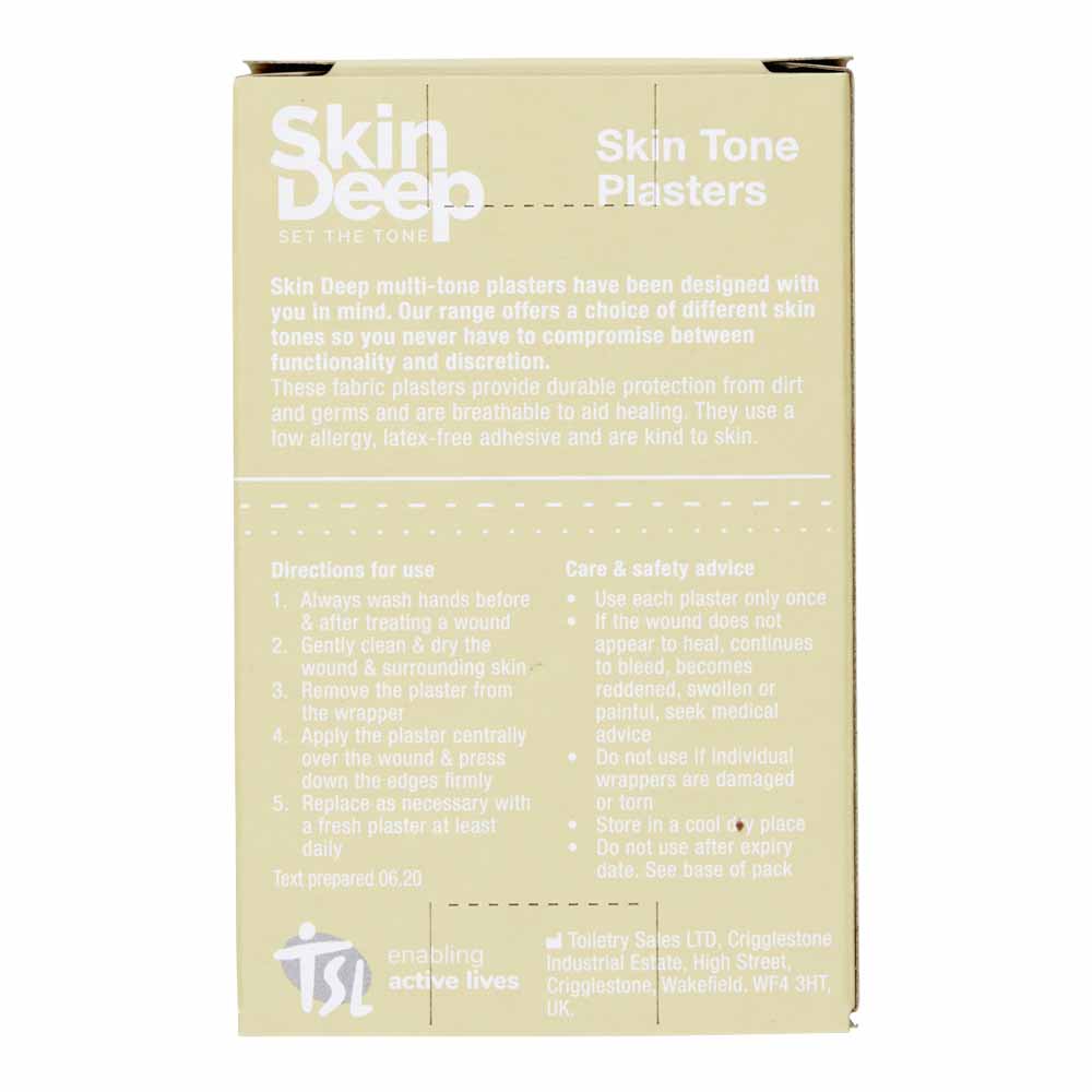 Skin Deep Skin Tone Plasters 40 Medium Image 2