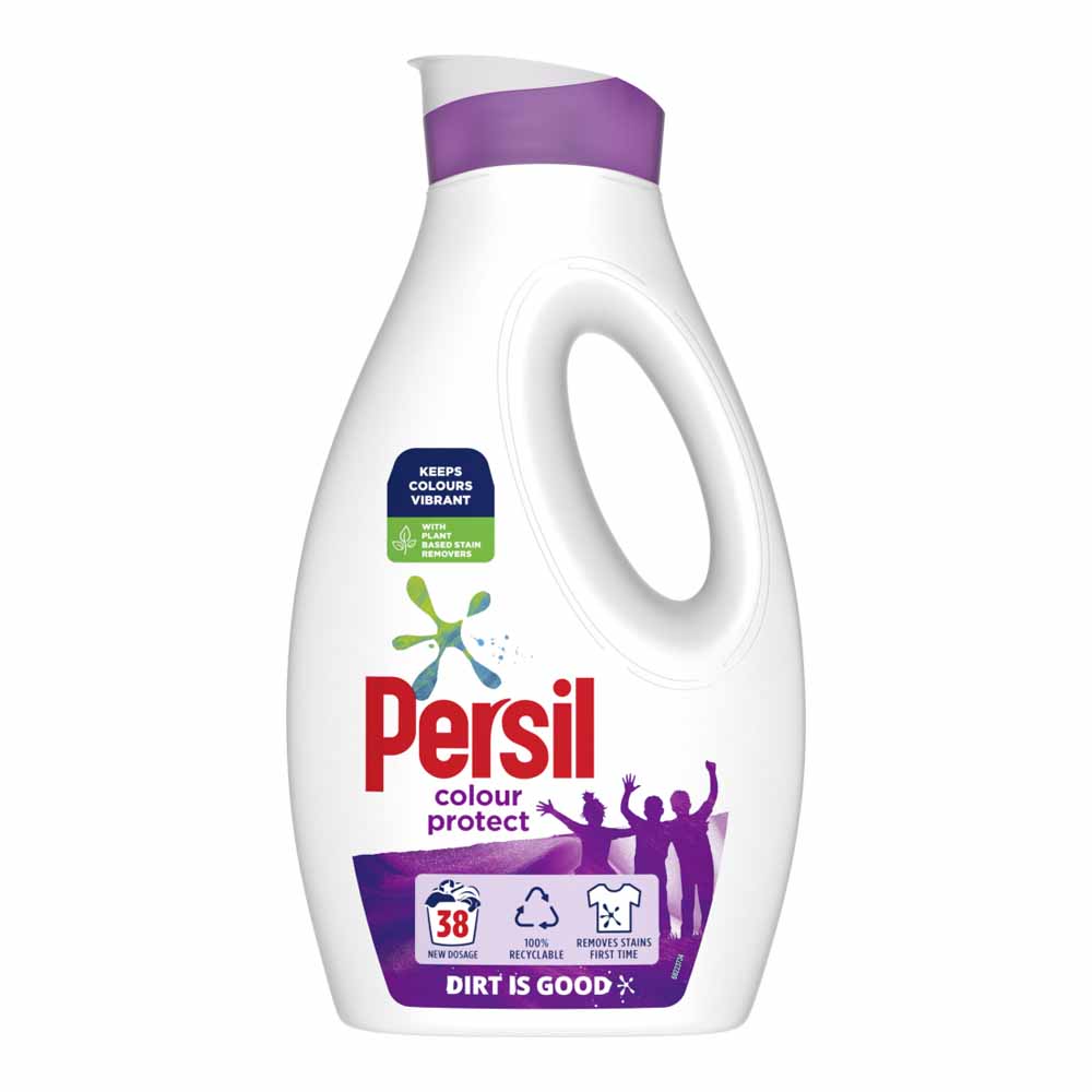 Persil Colour Liquid Detergent 38 Washes Case of 5 x 1.026L Image 3