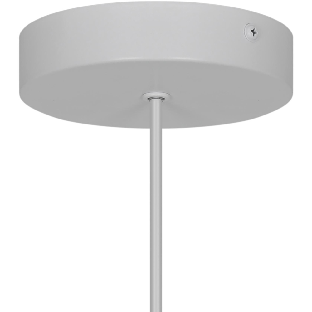 Nordlux Sallino White Pleated Opal Glass Shade Pendant Light Image 6