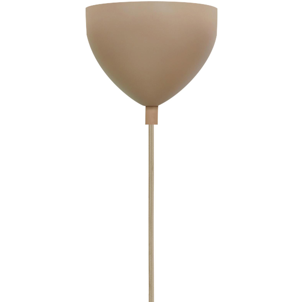 Nordlux Sandro Light Brown Round Pendant Light Image 5