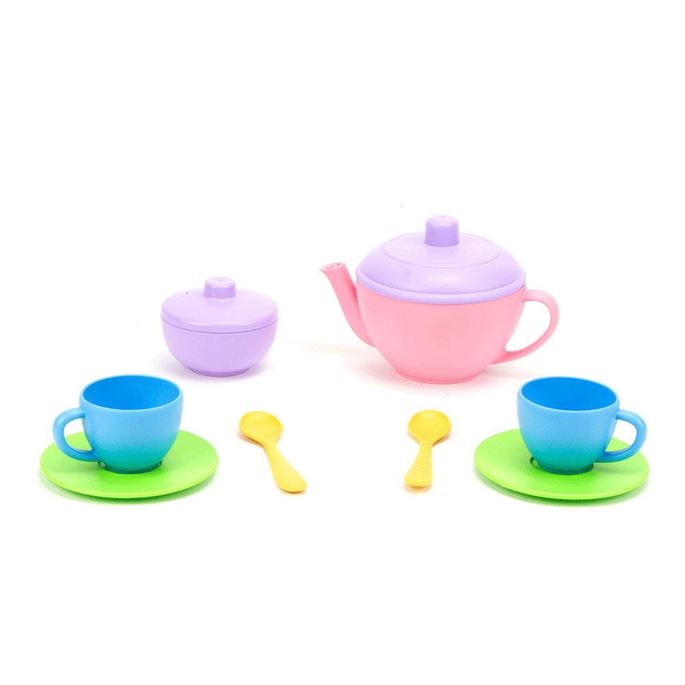 BigJigs Toys Green Toys Tea for Two Playsets Image 3