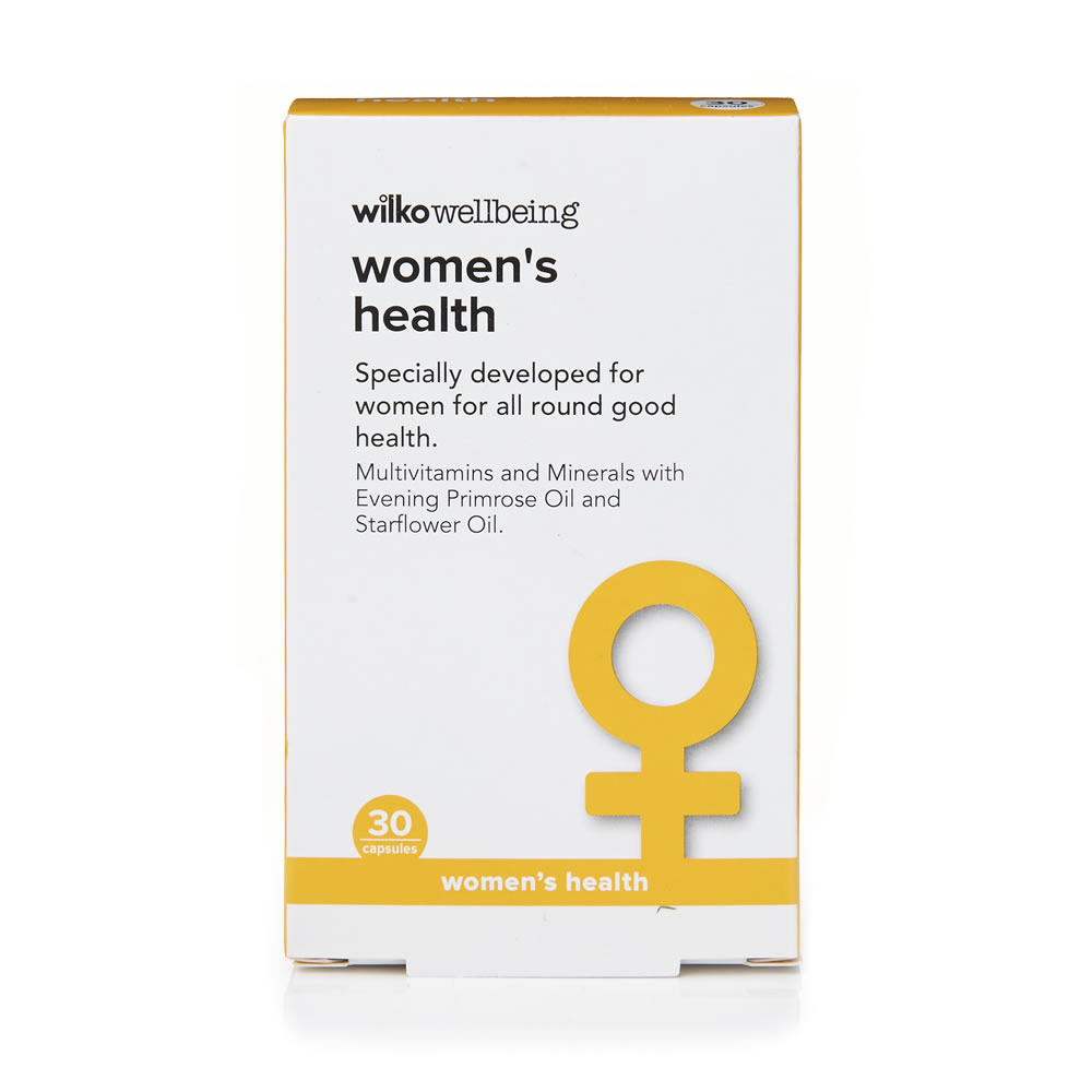 Wilko Woman's Health Multivitamins and Capsules 30  pack Image