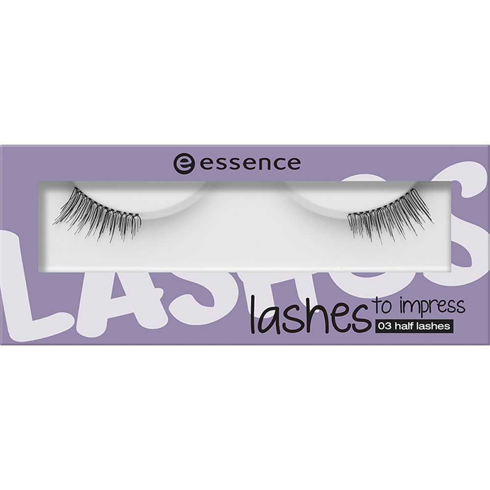 essence Lashes To Impress Half False Eyelashes 03