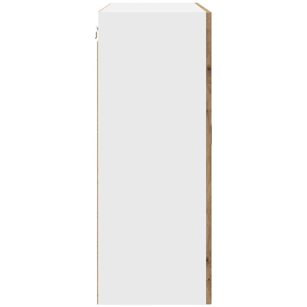 vidaXL 2 Door Artisan Oak Kitchen Wall Cabinet Image 6
