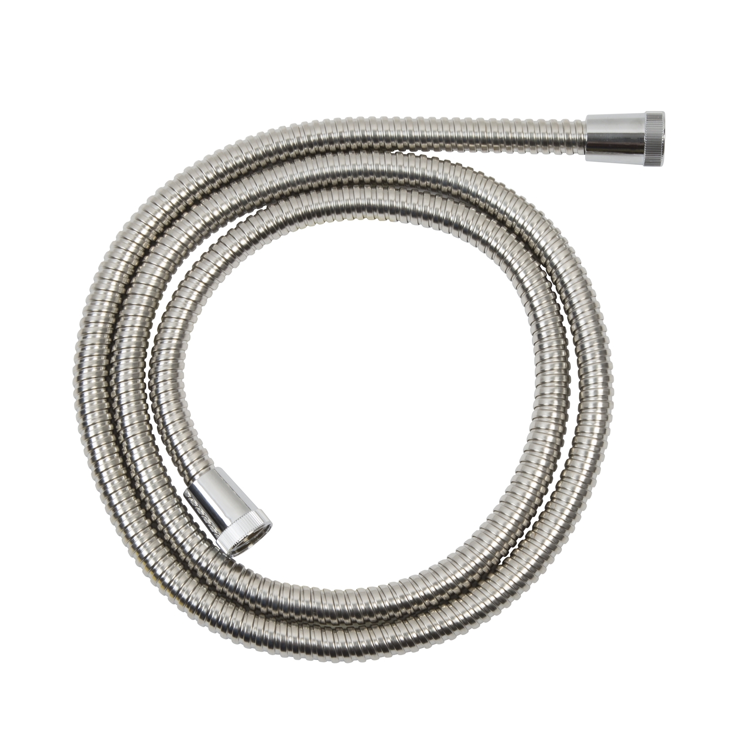 1.75m Premium Stainless Steel Shower Hose - Silver Image