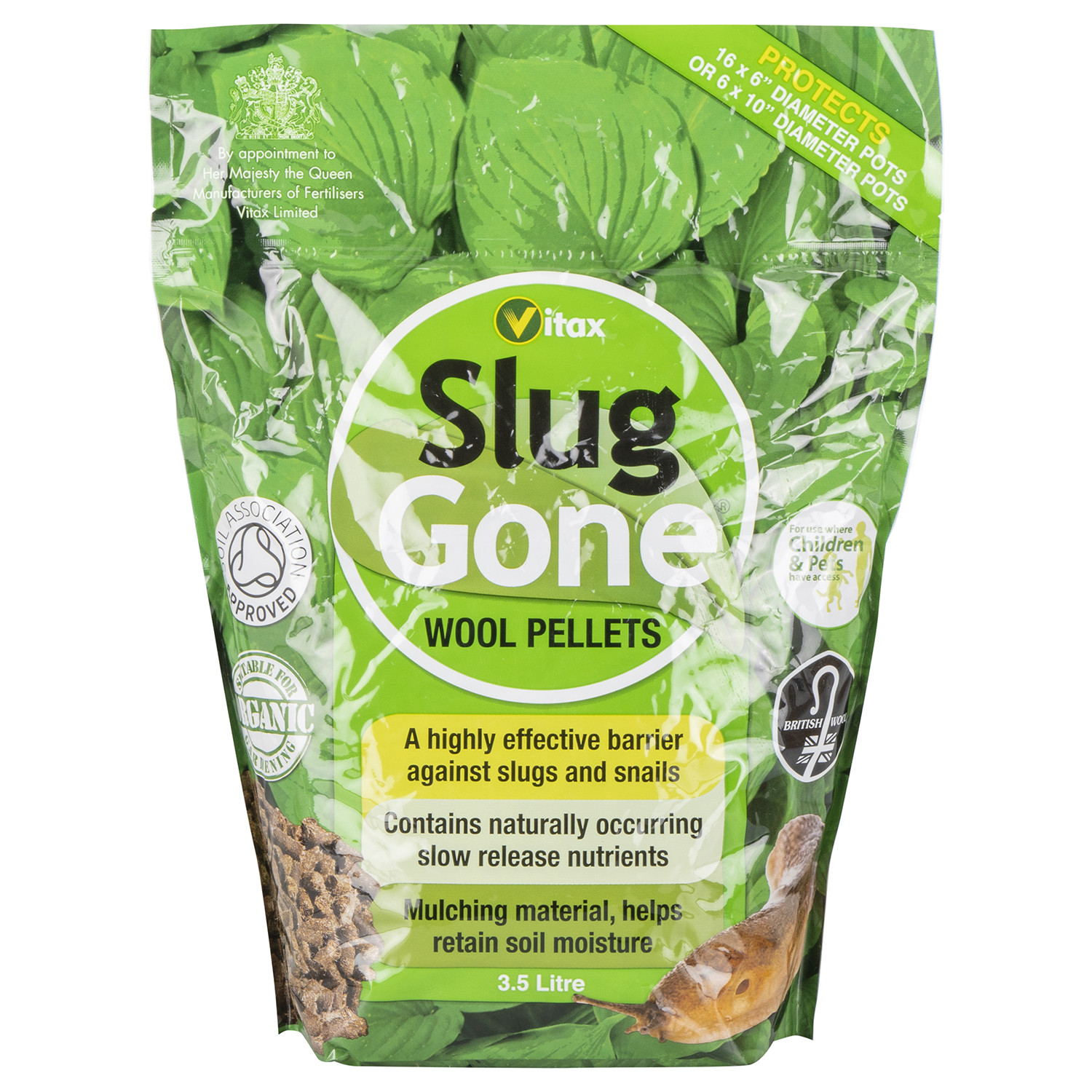 Slug Gone Wool Pellets Image