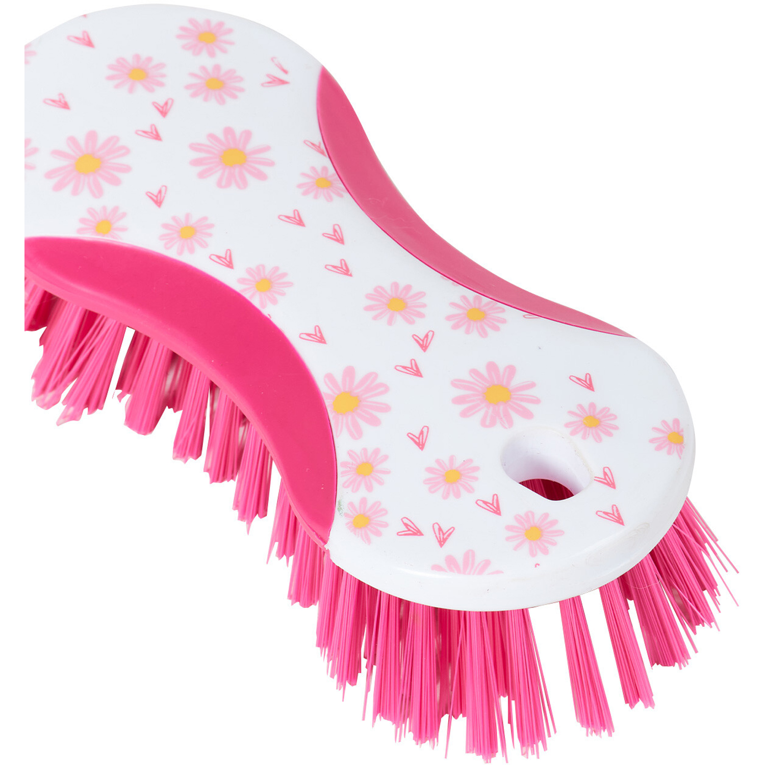 Daisy Pink Scrubbing Brush Image 3