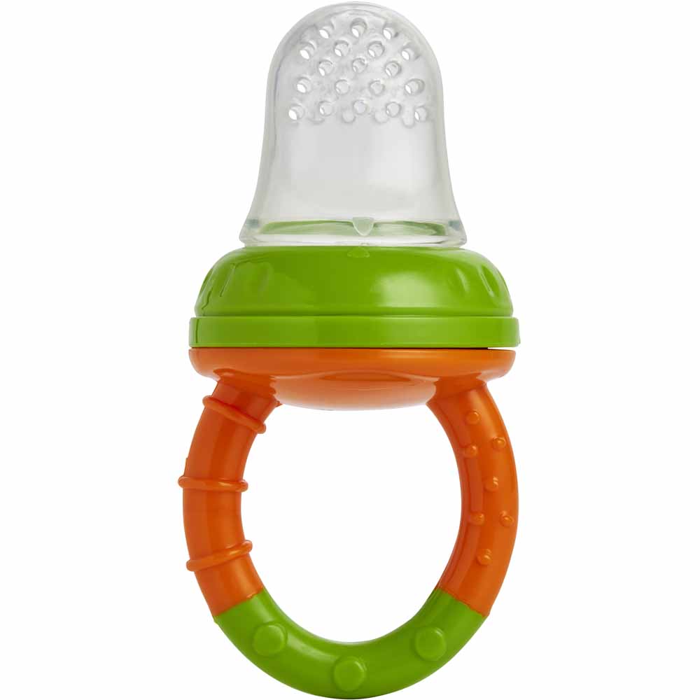 Single Wilko Silicone Fresh Food Feeder in Assorted styles Image 1