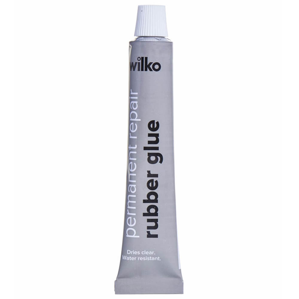 Wilko Permanent Repair Rubber Glue 15g Image