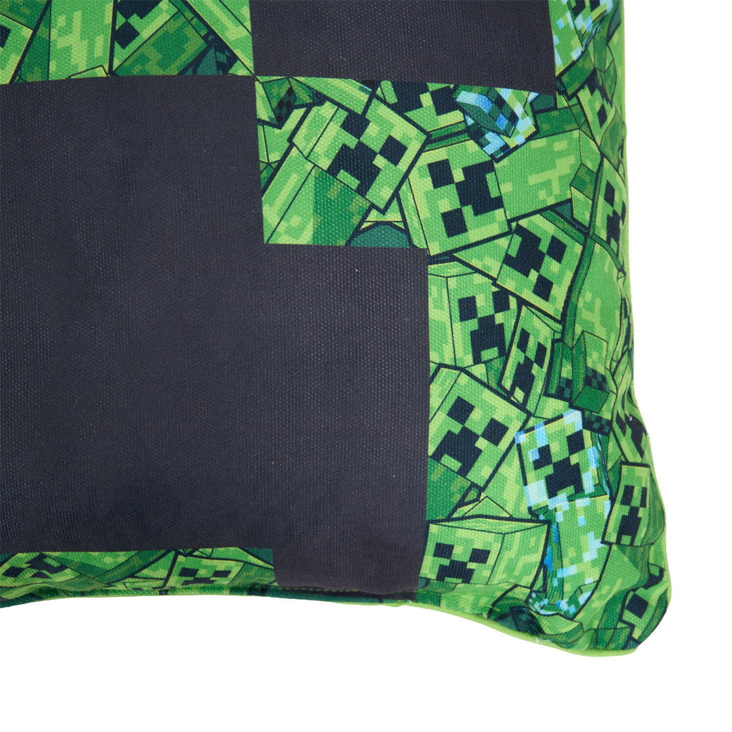 Minecraft Cubed Square Cushion Green Image 3