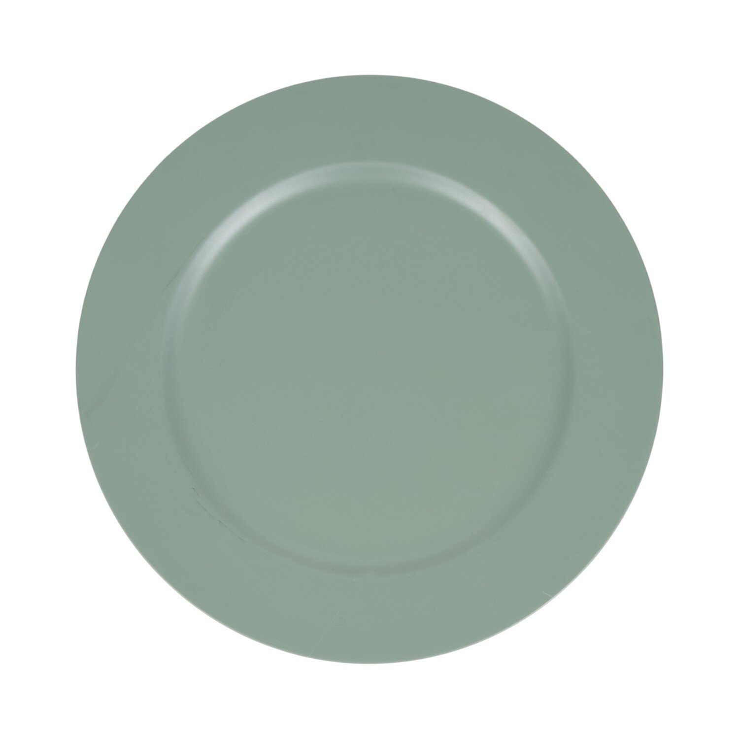 Emerald or Sage Green Charger Plate Image 3